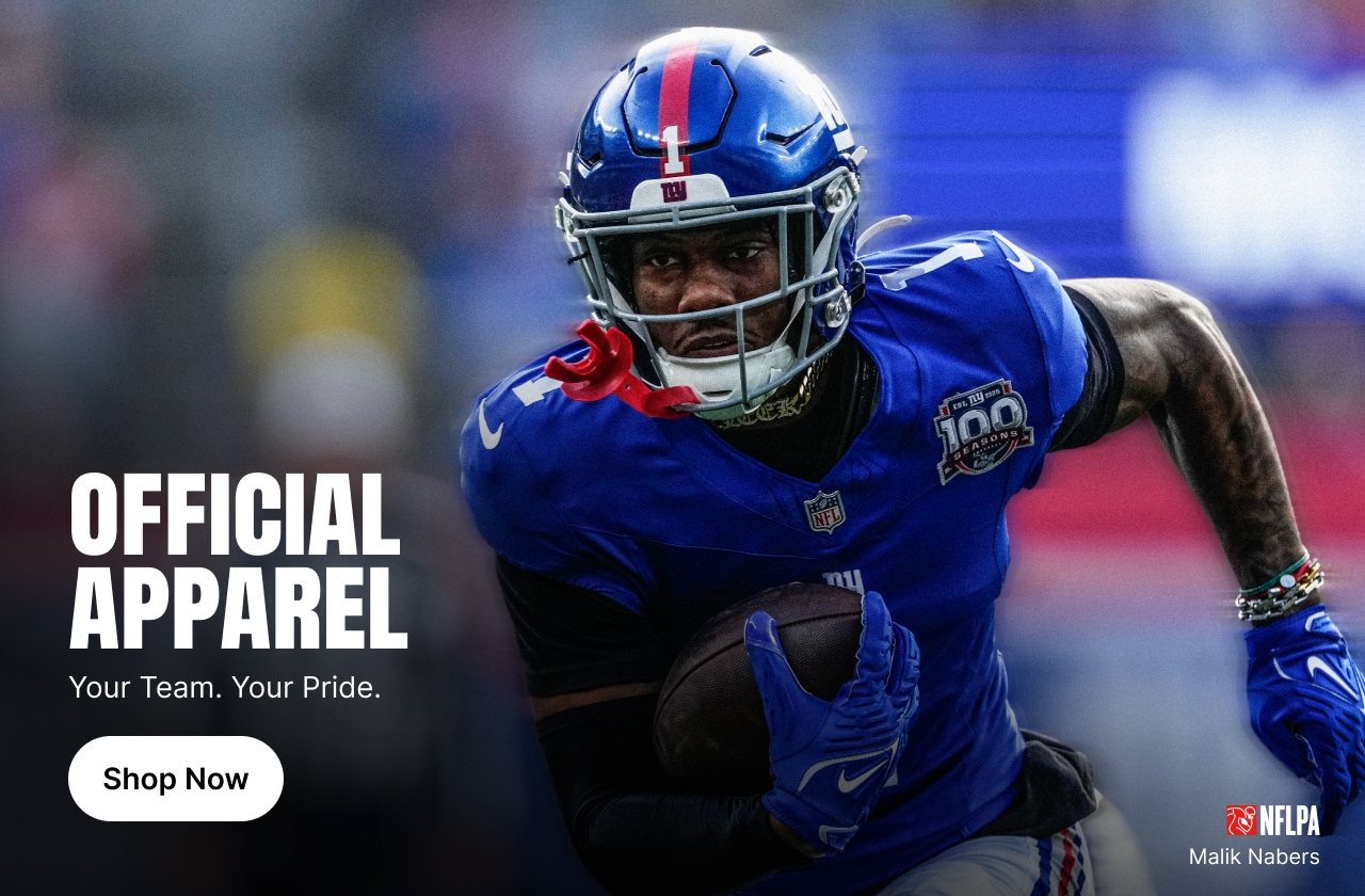 nike ny giants apparel