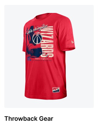 washington wizards throwback jersey