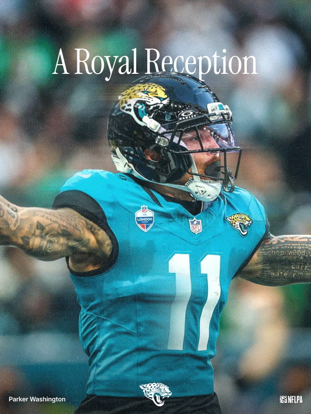Whole Lotta Love Jordan Love, The Lion’s Share Jahmyr Gibbs, A Royal Reception Parker Washington Made the Highlight Reel Rep the players who made Week 5 memorable