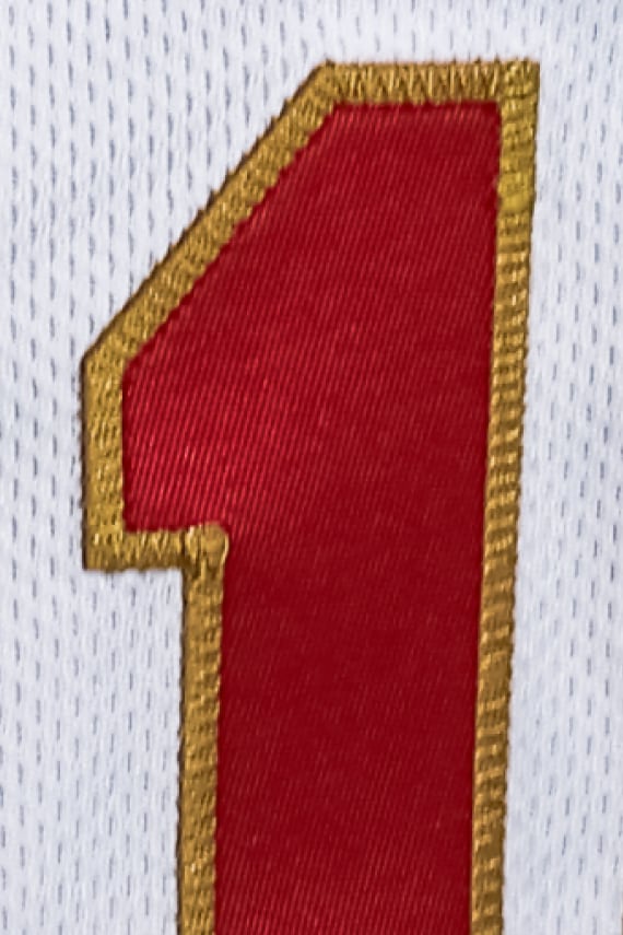 Gold Lined Numbers