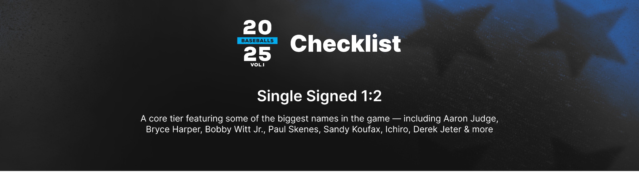 Checklist Single Signed