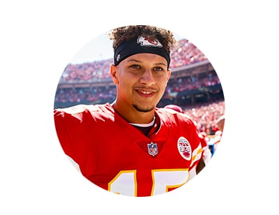 Lead the Chop at Arrowhead and Patrick Mahomes Autographed Jersey + Cleats
