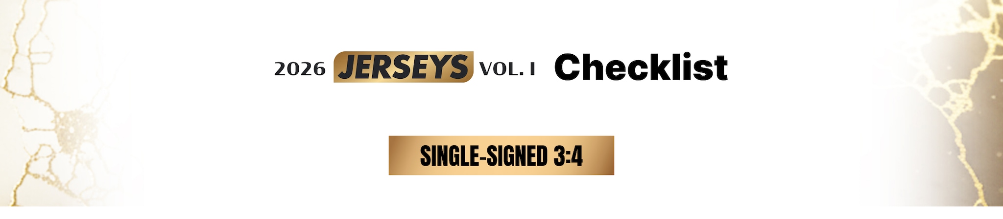 Checklist Single Signed