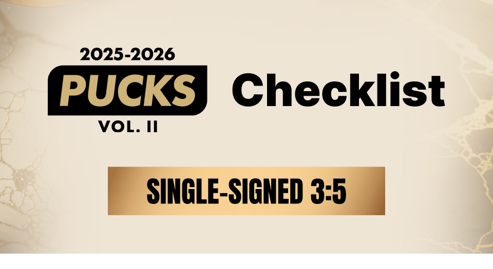 Checklist Single Signed