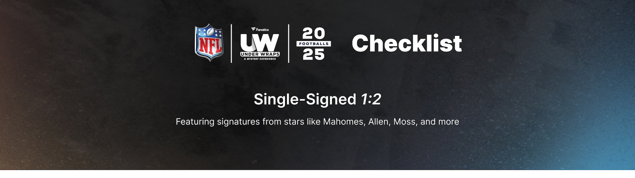 Checklist Single Signed