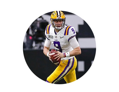 Joe Burrow 2020 Championship Season Game-Worn Cleats