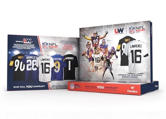 Under Wraps NFL Mini Helmets