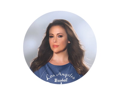 Join Alyssa Milano at LA Dodgers Game, Box Seats + $2,500 Gift Bag