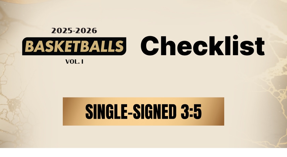 Checklist Single Signed