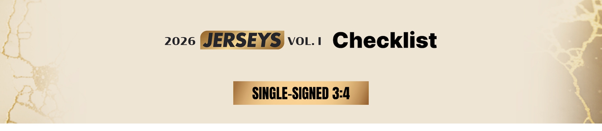 Checklist Single Signed