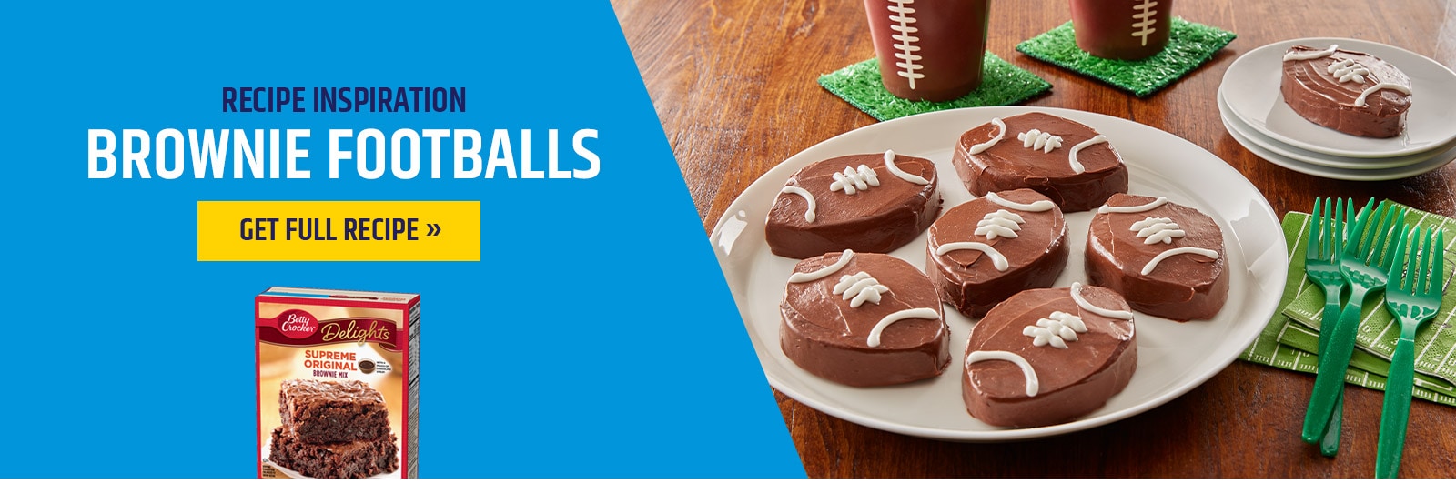 Brownie Footballs