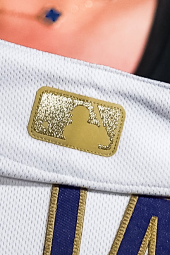 Tommy Edman Los Angeles Dodgers Nike 2026 Gold Collection Stadium