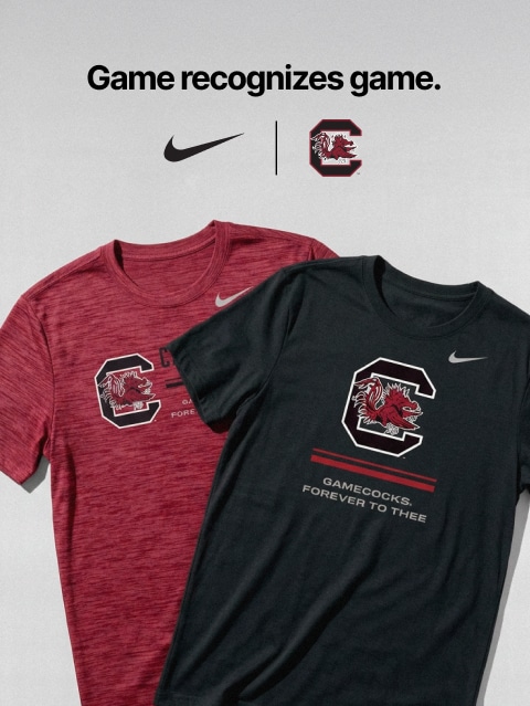 South Carolina Gamecocks Gear up in officially licensed Nike apparel