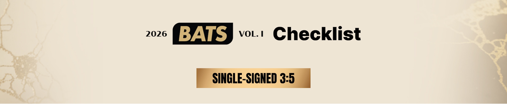 Checklist Single Signed