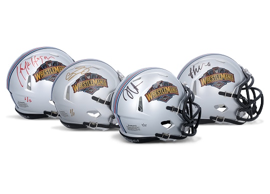 WWE Mini Helmets