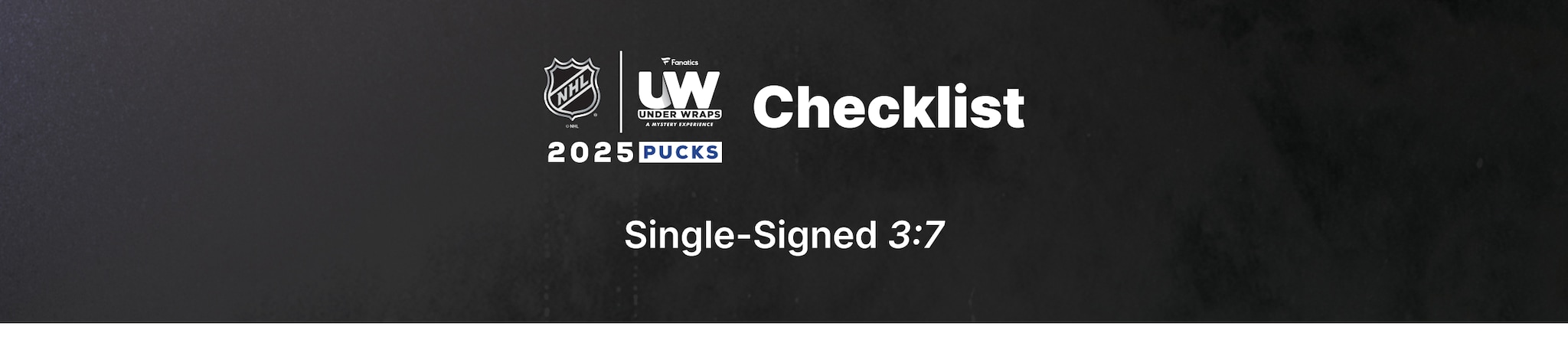Checklist Single Signed