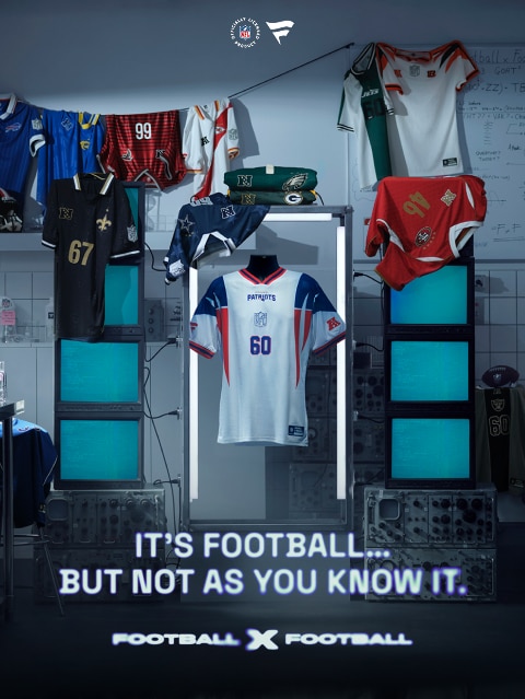 It's Football... But Not As You Know It. Football x Football Two Footballs. One Lab. Thirty-Two Results. Football x Football 