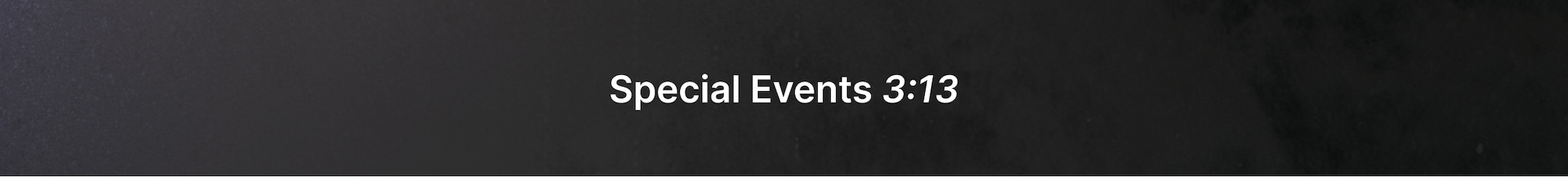 Special Event Pucks