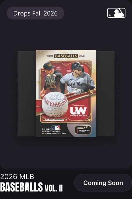 2026 MLB Baseballs Vol 2 coming soon
