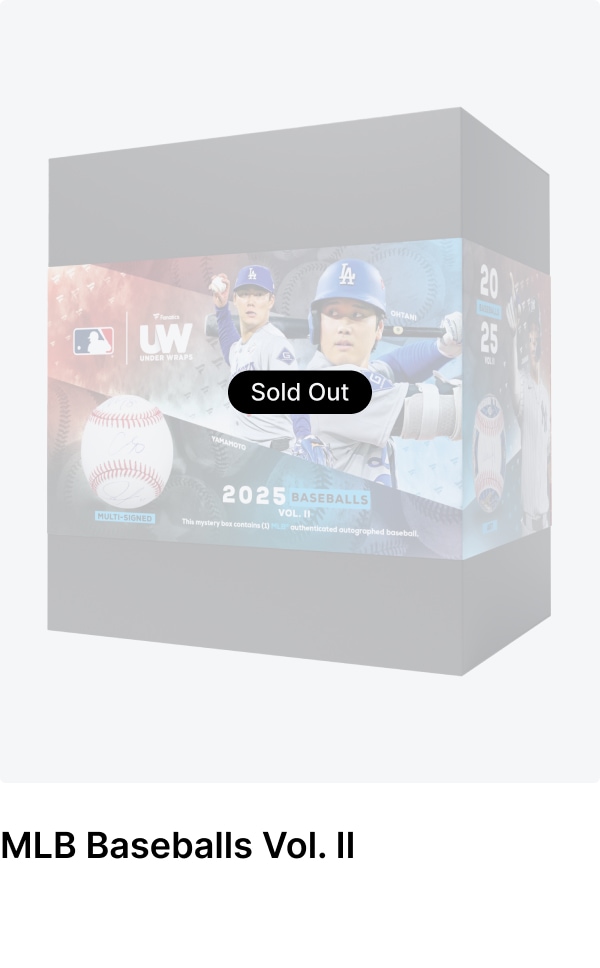 2025 MLB Baseballs Vol. II