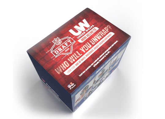 Under Wraps NFL Mini Helmets