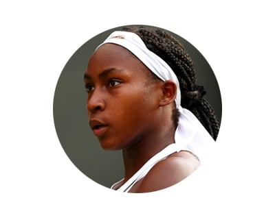 Tennis Practice and Lunch with Coco Gauff + Signed Tennis Racket