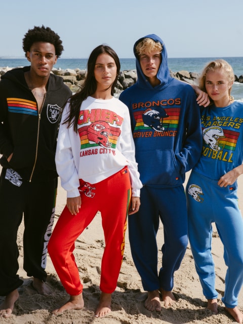 NFL x Aviator Nation Classic team pride, reimagined.