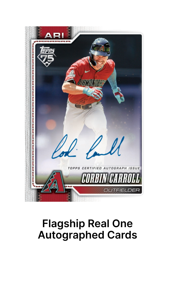 FLAGSHIP REAL ONE AUTOGRAPHED CARDS