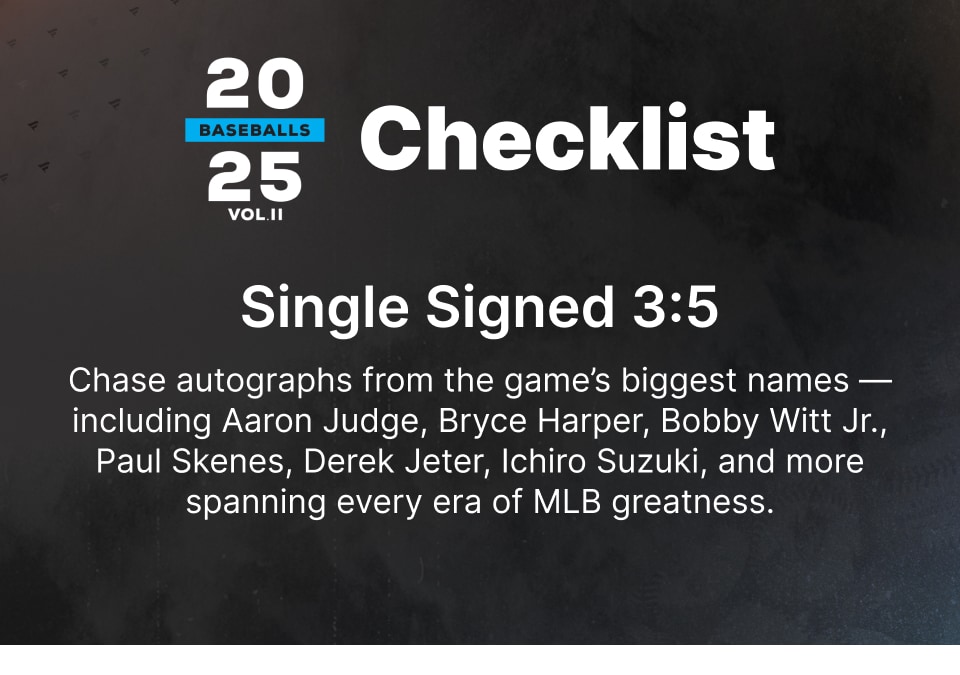 Checklist Single Signed