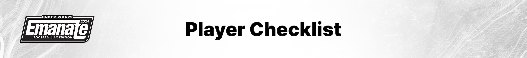 Checklist