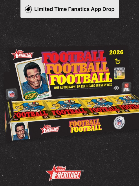 Topps Heritage Footbal Hobby Box