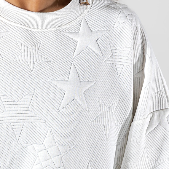 Embossed knit