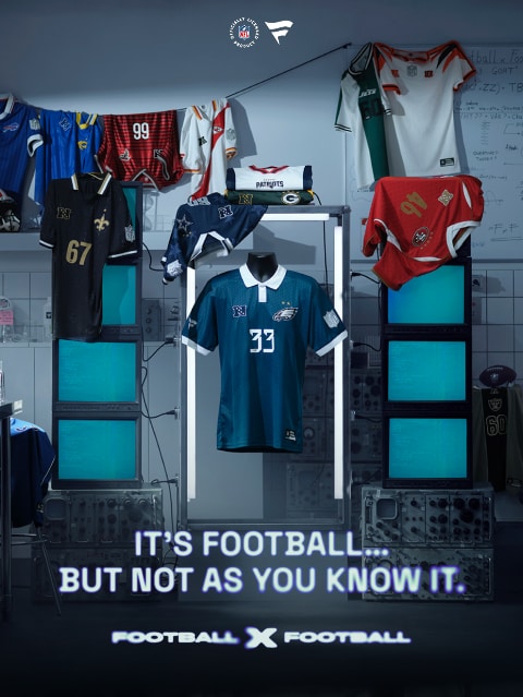 It's Football... But Not As You Know It. Football x Football Two Footballs. One Lab. Thirty-Two Results. Football x Football